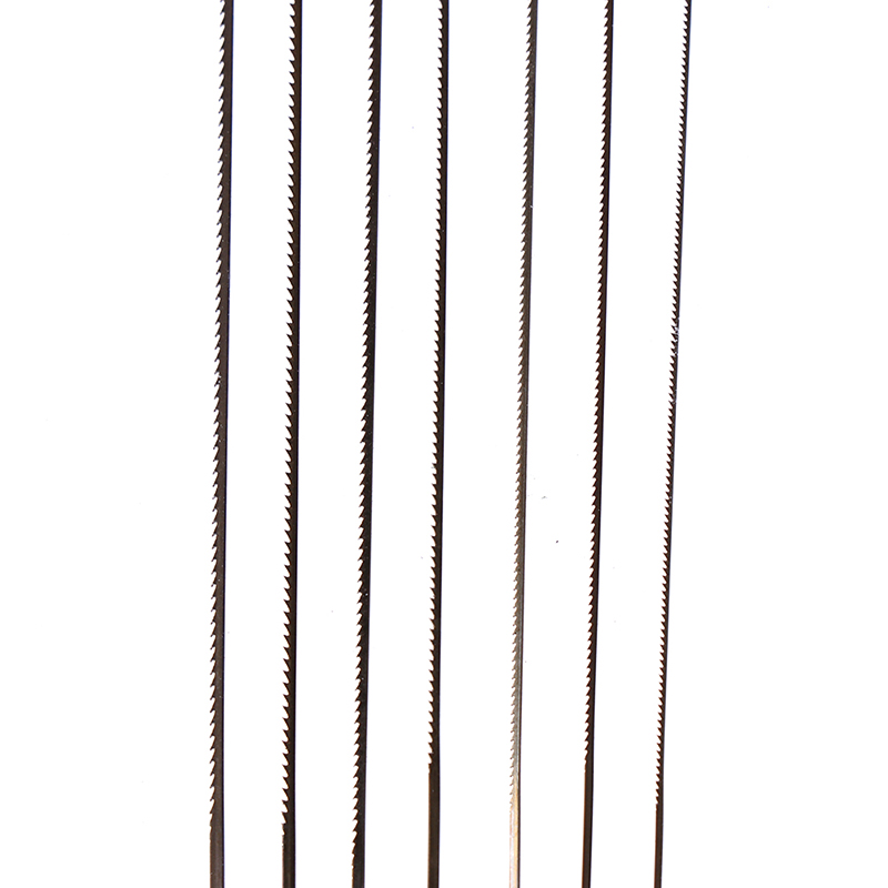 12 stk mini diamant wire savklinge smykker metal skære jig knive træbearbejdning håndværk værktøj rulle spiraltænder 130mm