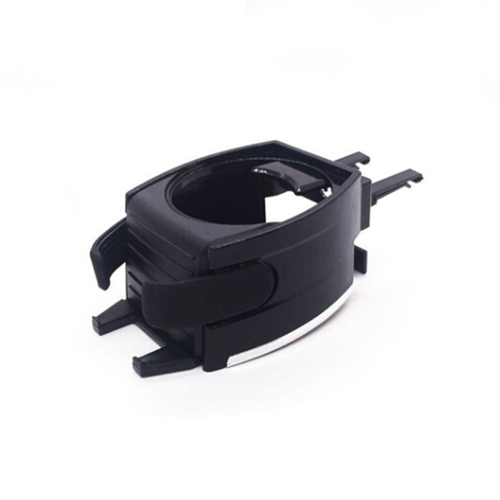 Car Air Vent Drink Cup Bottle Holder 2 in 1 Adjustable Mobile Phone Mount Bracket Stand Cradle Automotive interior accessories: Black