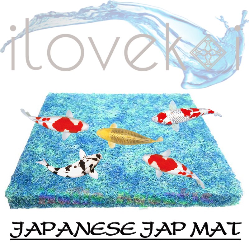 Japanese jap matting mat blue koi fish pond box filter aquatium tank media sheet