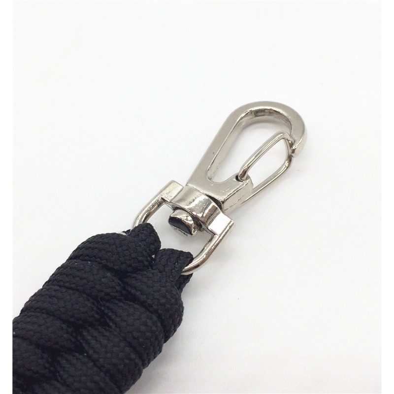 Brazilian Jiu-Jitsu Ranking Parachute Rope Set Adjustable Metal Carabiner and Keychain Outdoor Survival Camping Climbing
