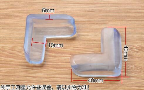 10 Pçs/lote Safty Infantil Crash Bar Mesa de Vidro Ângulo de Colisão Do Bebê Crianças Criança Bebê Ângulo de Proteção de Borda Canto Guarda