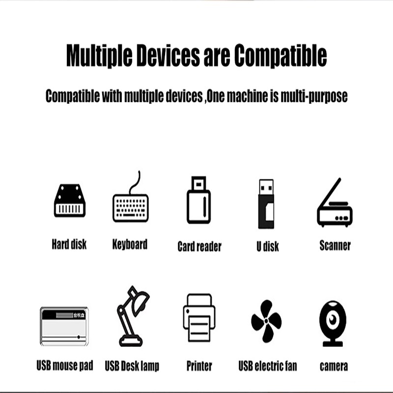 Wireless 3 in 1 USB 3.0 Hub Adapter For PC Laptop Adapter USB 2.0 Charge Hub 3 Ports Notebook Splitter High Speed U Disk Reader