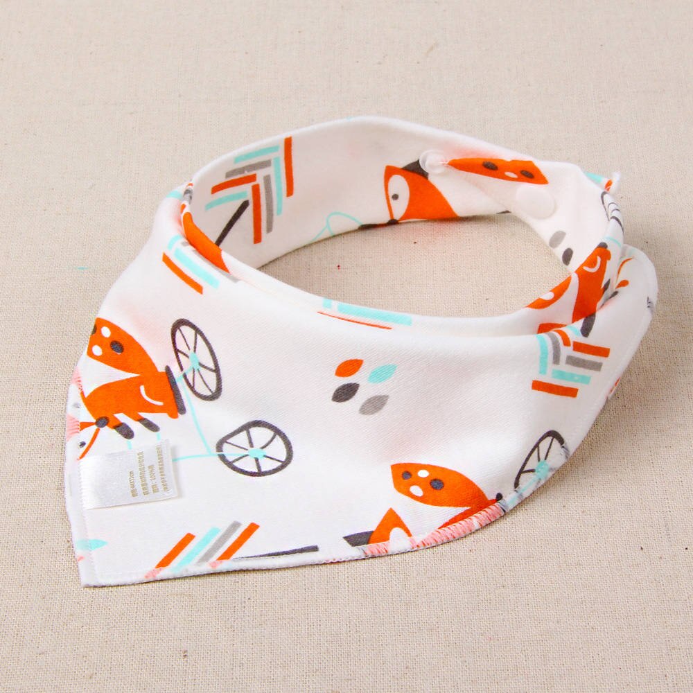 Bavaglino neonato Della Ragazza del Ragazzo Bandana Acqua Assorbe Bib Burp Triangolo di Stoffa Sciarpa Del Bambino Del Cotone Burp Del Bambino Di Natale Accessori: 7