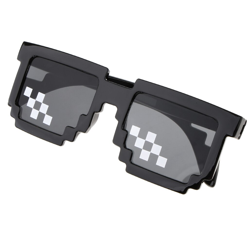 Pixel Zonnebril Volwassenen Unisex Bril Shades Kinderen Mozaïek Eyewear