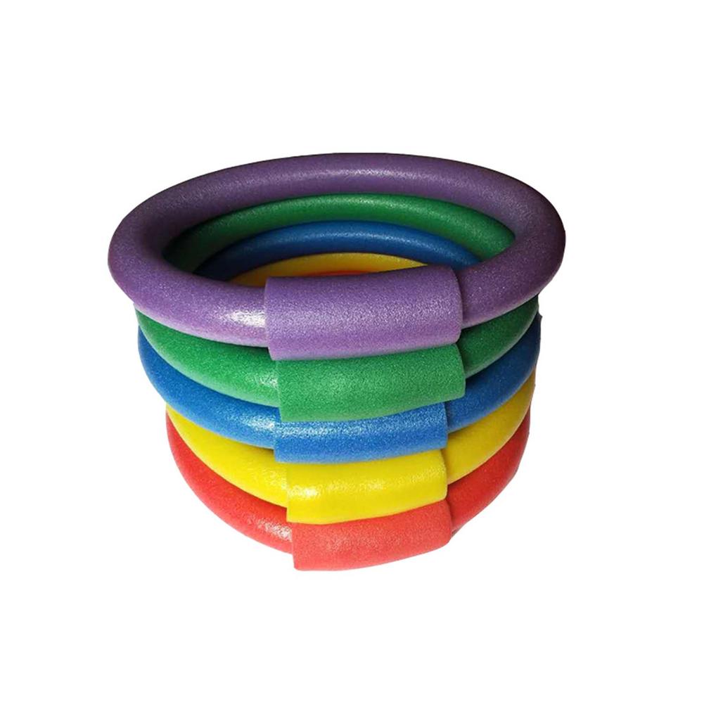 3pcs Pool Noodles Connector Training Aids Holed Woggle Noodle Connector Swim Pool Accessories For Chairs DIY Building Assemble