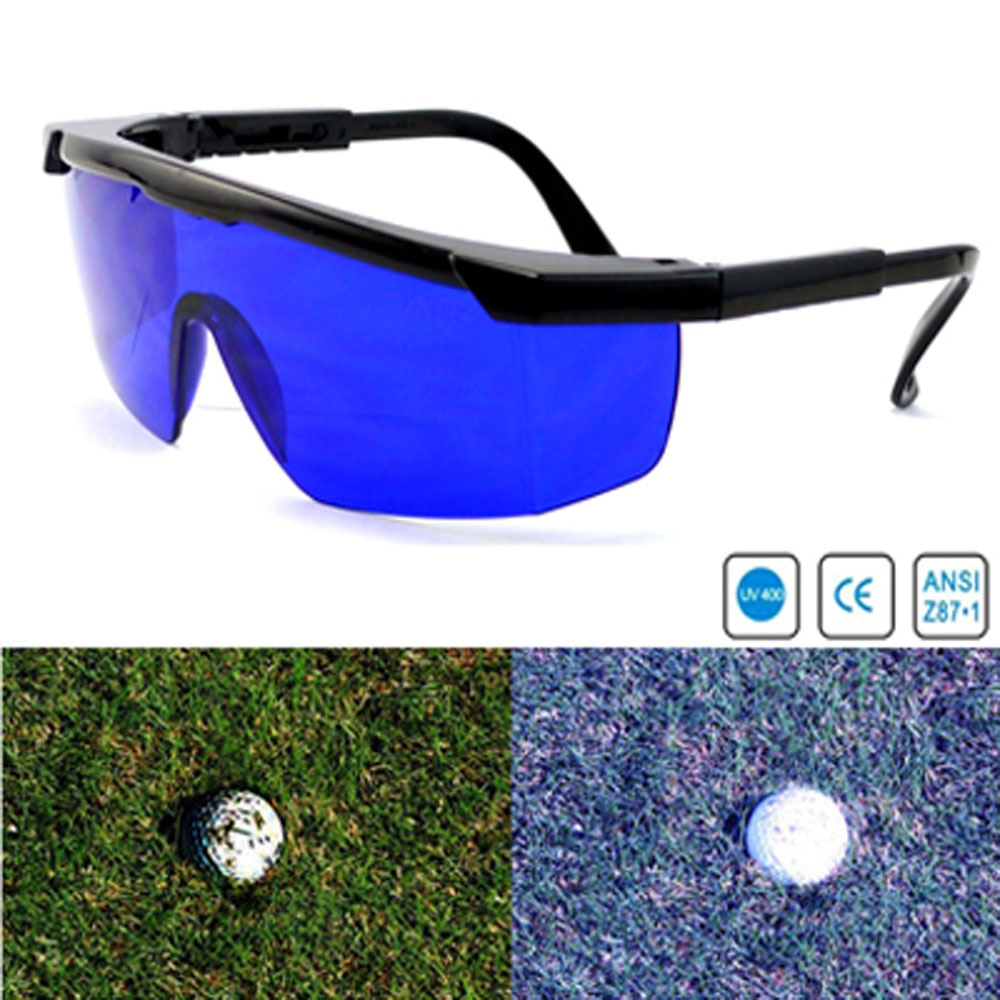 Professionele Golfbal Finder Bril Oogbescherming Golf Accessoires Blauwe Lenzen Sport Bril Met Doos