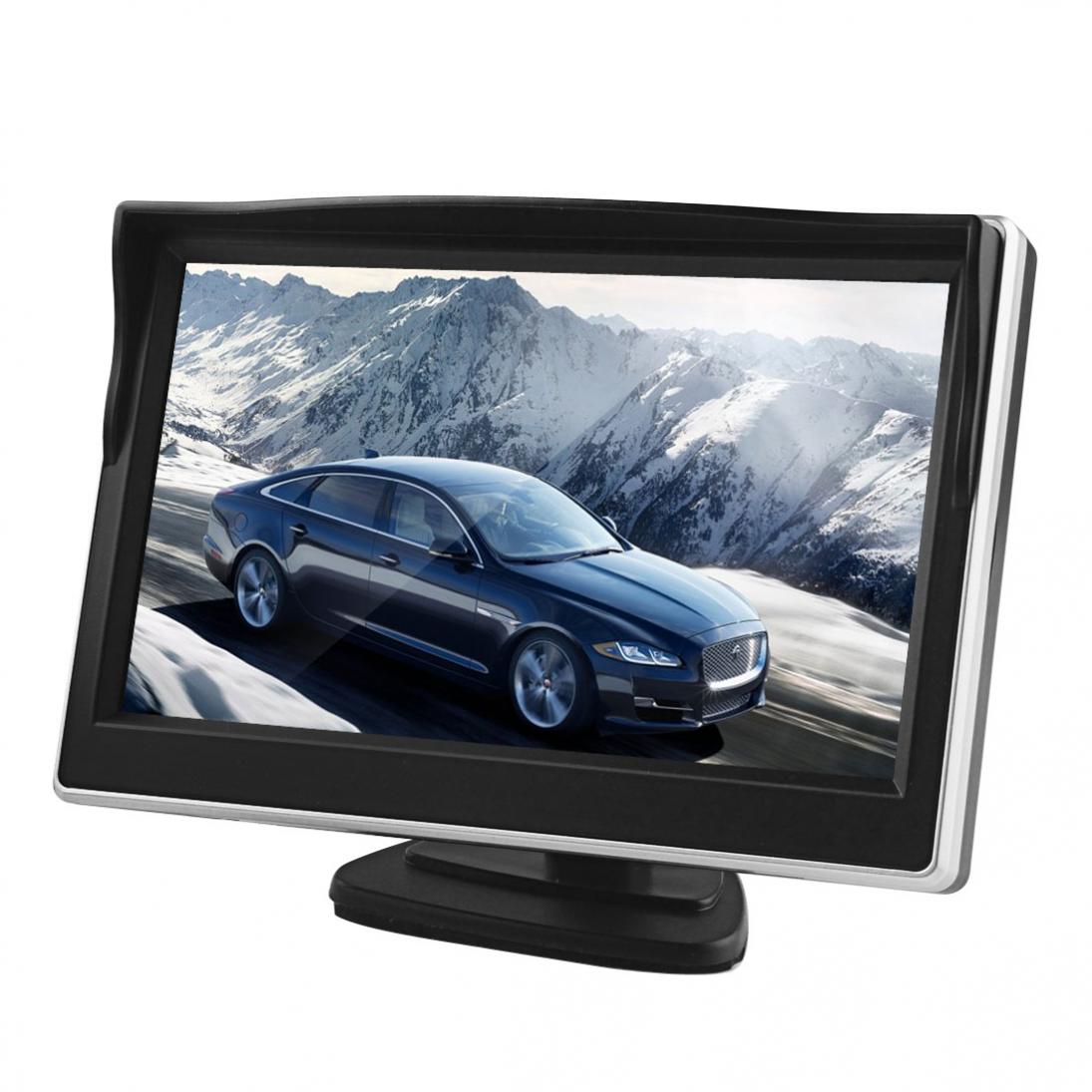 5 Inch TFT Lcd-scherm 480x272 HD Digitale Kleur Auto Achteruitrijcamera Monitor + 7 IR Lights Water -proof 120 Graden Auto Achteruitrijcamera