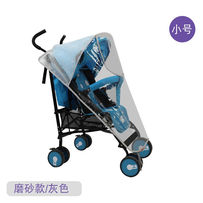 Baby Stroller Rain Cover Wind And Cold Perambulator Raincoat Transparent eva san Car Rain Cover Univers: Food Grade Eva Small Umbrella Range Rain Cover