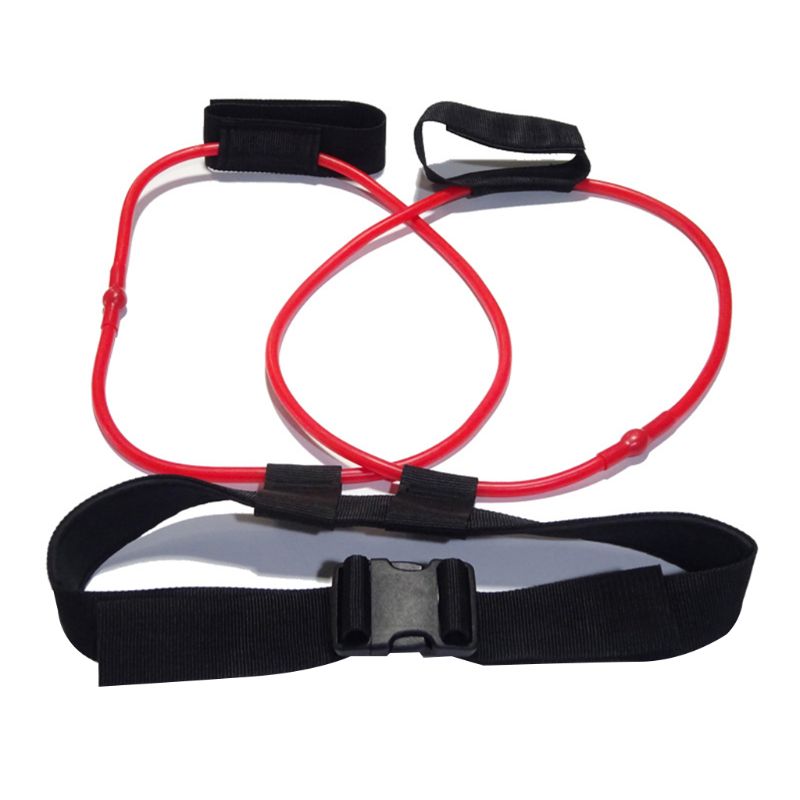 Booty Resistance Bands Adjustable Waist Belt Resistance Bands Exercise for Legs,Butt,Glutes Home Fitness Equipment: Red