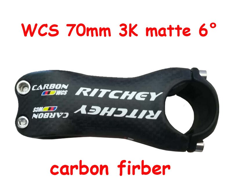 Carbon cykel frempind letvægts aluminium carbon fiber stigerør stang frempind landevej cykel frempind mtb styr frempinde 28.6-31.8mm freeshiping: Type b frempind 70 mat