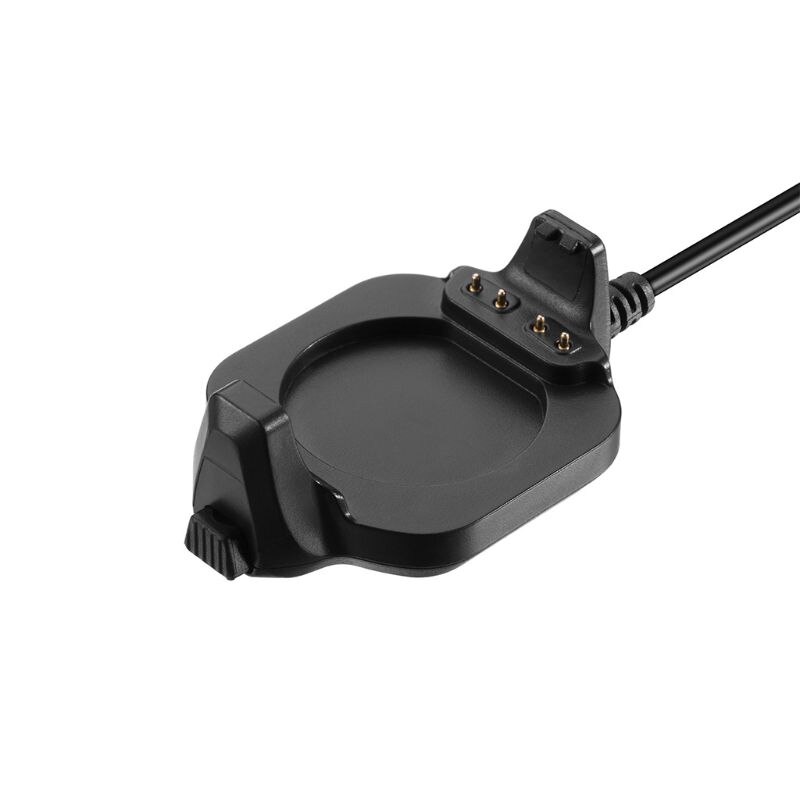 Usb-opladningsdockingstation holder oplader strømforsyning dataoverførsel 1m -kabel linje ledningsadapter bærbar til garmin forerunner 920xt