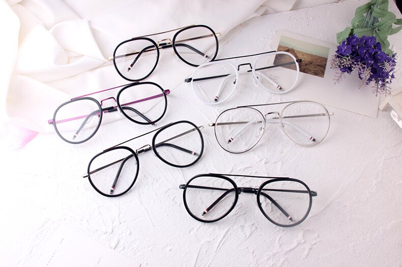 JackJad de las mujeres de los hombres de Vintage de Aviador gafas de gafas de marco de la radiación UV protección gafas de Marco