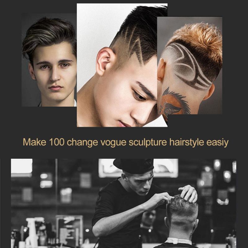 Wiederaufladbare haar Trimmer Bart trimer männer haar Haarschneidemaschine schneiden Cutter Professionelle Elektrische haar rasierer maschine kabellos haarschnitt