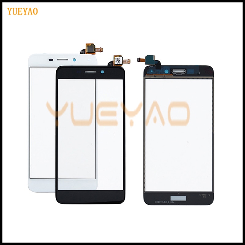 Écran tactile d'écran tactile 6C pour HuaWei Honor 6C Pro JMM-L22 capteur de panneau de numériseur d'écran tactile en verre avant