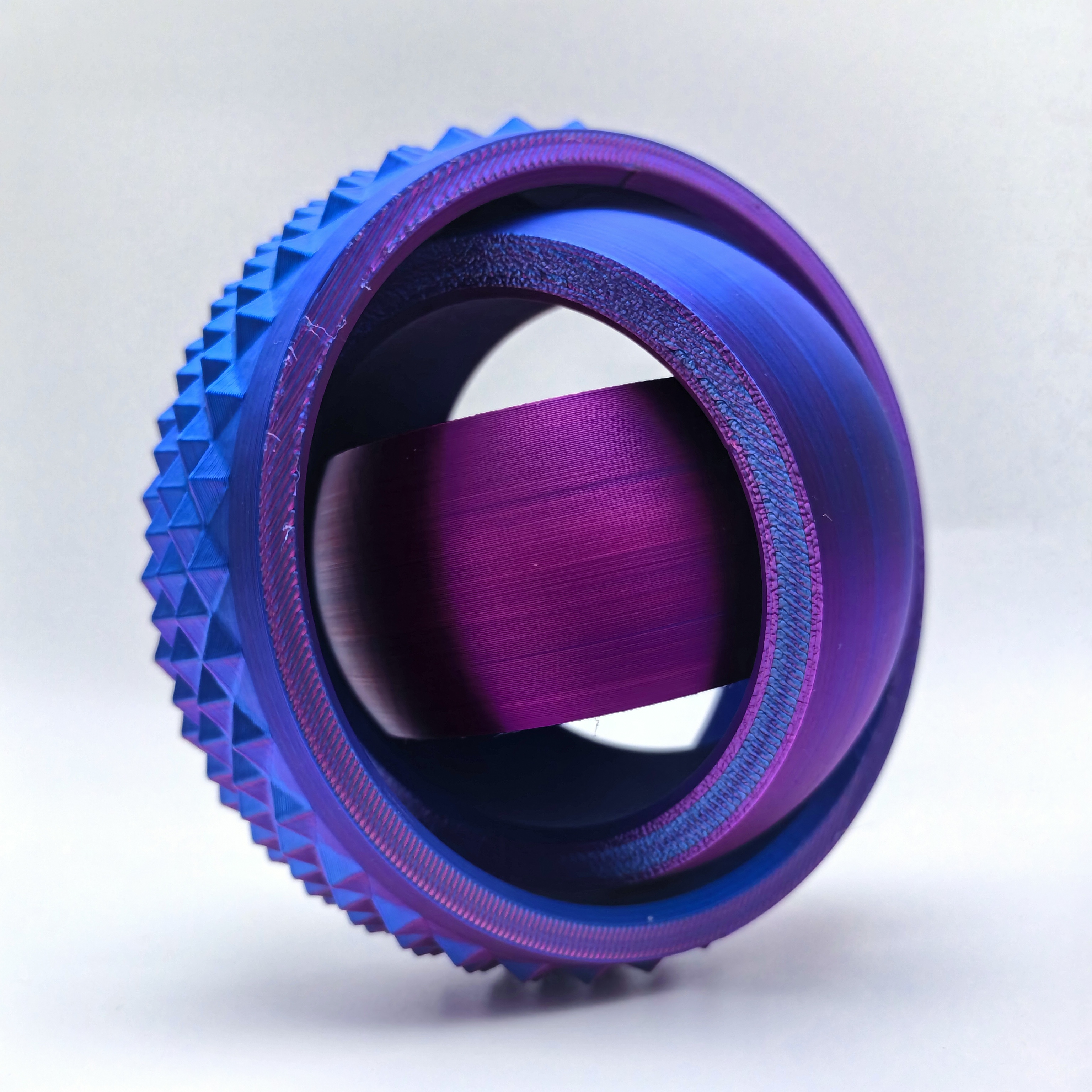 Novo brinquedo de bola rotativa impressa em 3d, giroscópio universal em forma de o, rotação por gravidade, alívio de ansiedade, descompressão, brinquedo legal