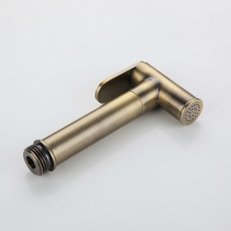 Green bronze Bidet Bathroom Hand Shower Bidet Toilet Sprayer Hygienic Shower Bidet Tap Wall Mount Bidet Faucet: spray gun only B