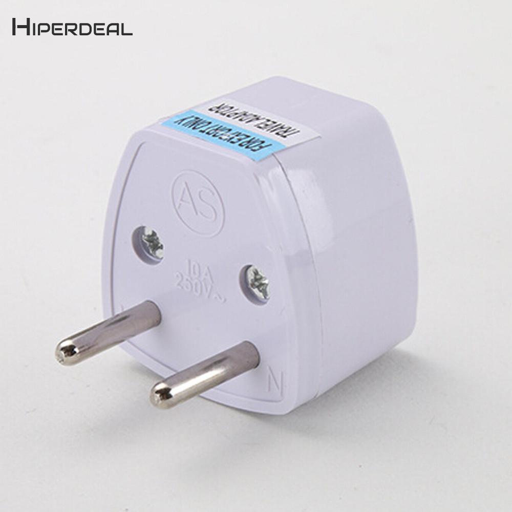 HIPERDEAL US To EU Europe And Universal AC Power Plug World Business Travel Adapter Converter International Use QIY24 D05