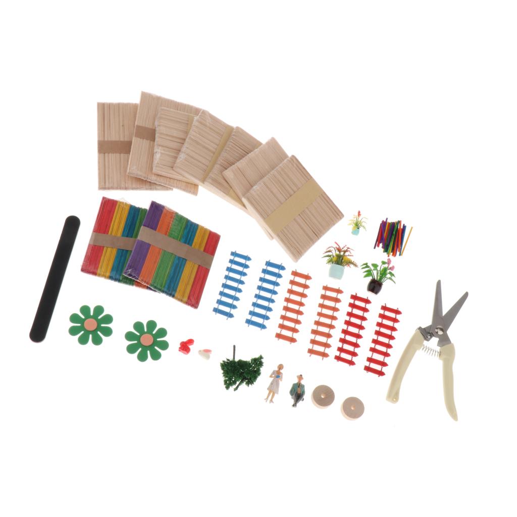 Handwerk Happy Family Model Ijs Sticks Houten Ijsstokjes