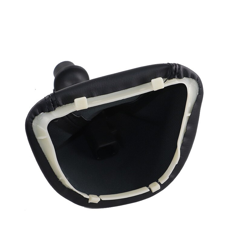 6 Speed Manual Black & Lederen Auto Shift Pookknop Hendel Gaitor Boot Cover Voor Mercedes Benz W639 Vito 2003 -