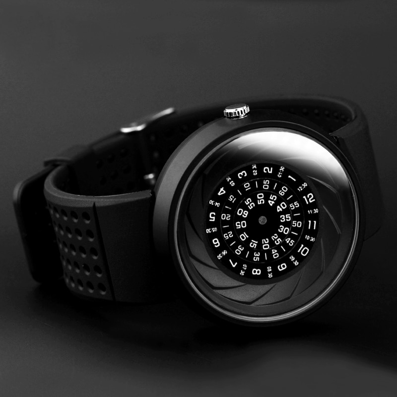 2023 Herrengeschenk Enmex kreative industrielle Armbanduhr Digitaldesign leichte Sportmode Quarzuhren