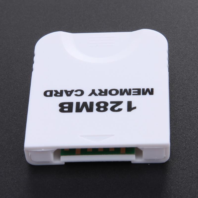 Practical Memory Card for Nintendo Wii Gamecube GC Game White The Memory Card For Wii Console Easy to use