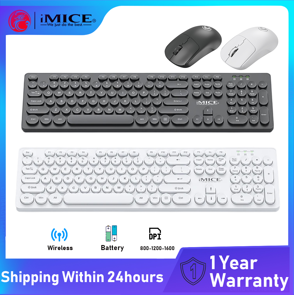 2.4G Wireless Keyboard Mouse Set 104Key Standard Keyboard Mouse Kit Keyboard For Laptop PC For iPad For Macbook Android keyboard