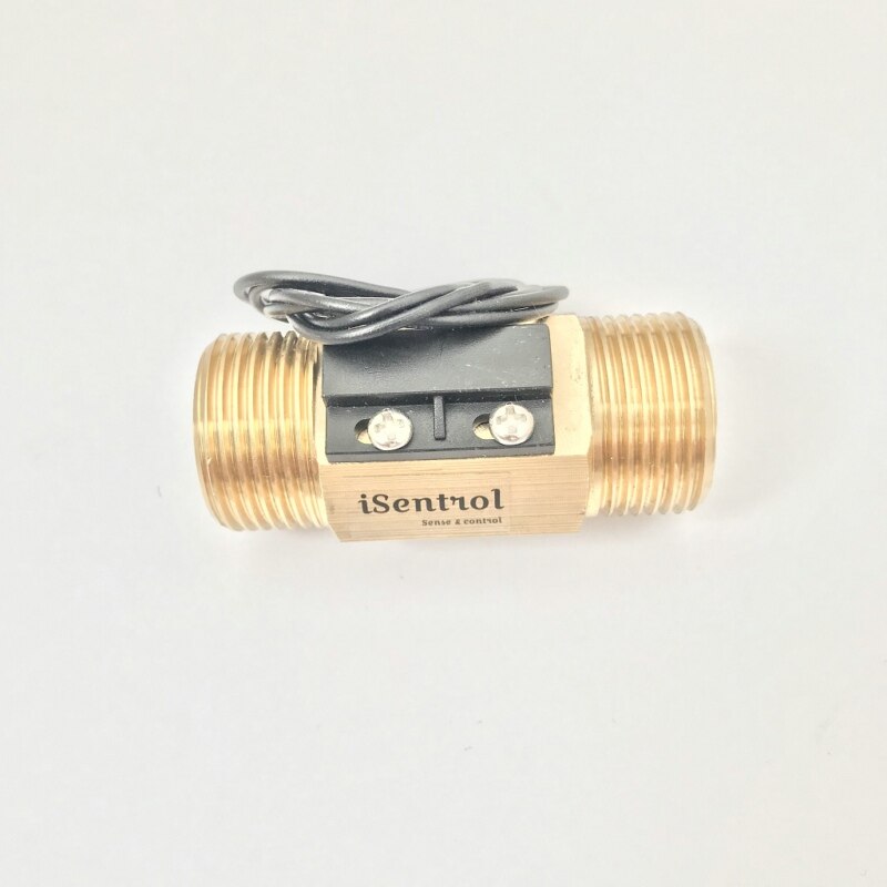 USM-FS43TA Flow Sensor Switch Reed Switch Brass Magnetic Sensor Switch 1.5-30L/min 250V DC 70W 2 wire Saier Sensor iSentrol