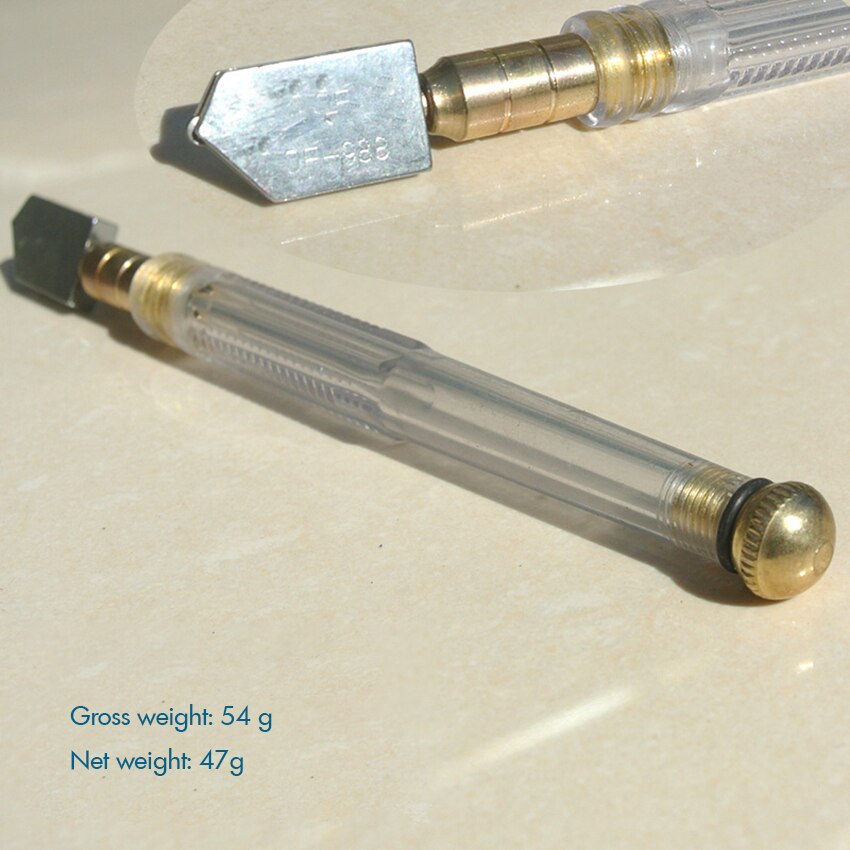 Glassnijder Tool Heavy Duty 3-8mm Tegel Glassnijder Carbide Tip Glassnijder Rechte Snijgereedschappen voor tegels Spiegel