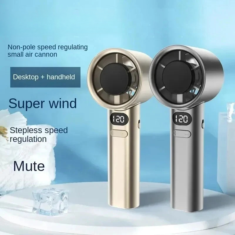 Ventilateur à main portable M11 120, affichage de la puissance du vent, mini ventilateur de détermination sans lame, aste par USB, haute vitesse personnelle