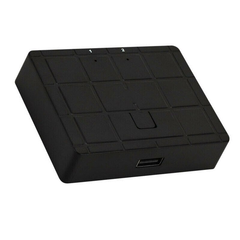 2- porte usb 2.0 enhedsdeling switch box switcher adapter til pc scanner printer 2 in 1 out usb dele switch box