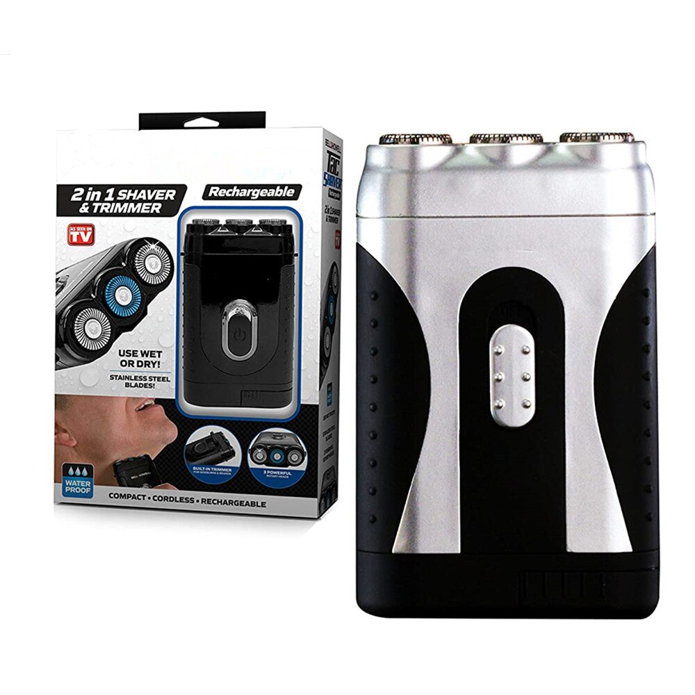 Tac Shaver Razor Shaving Machine Electric Shaver For Men Beard Waterproof Razor's Machine For Shaving Hair Trimmer as TV