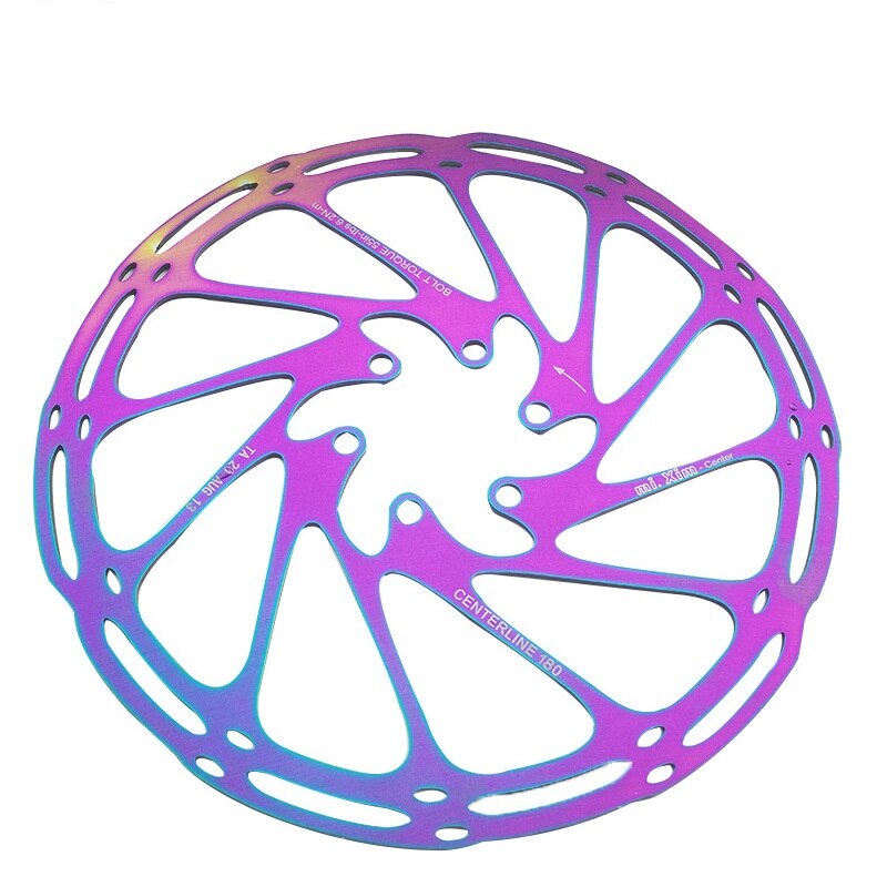 Disques de freins à disque pour Sram, arc-en-ciel, en acier inoxydable, 160mm, 180mm, pour vélo de route, vtt, 6 boulons