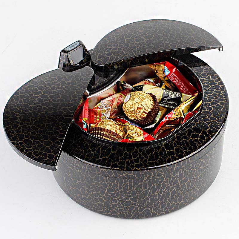 Ninestars NST Smart Desk trash can induction home desktop mini trash can table trash can candy storage bucket From xiaomi youpin: Black golden