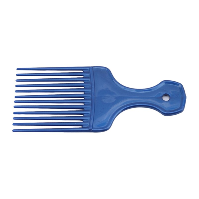 Brede tanden borstel pick kam vork haarborstel voor krullend afro haar styling tools