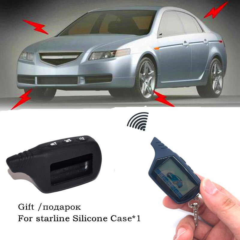 B9 Two Way LCD Remote Control Keychain For Russian... – Grandado