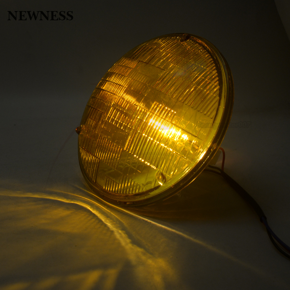 4.5 -tommers forseglet strålelampe glasslinse motorsykkel retro gammeldags frontlykt frontlykt halogenfrontlykt fjern-/nærlys 60w