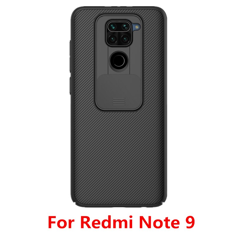 For Xiaomi Redmi Note 9s Note 9 Pro Max Phone Case PC Nillkin Slider Cover Camera Protective case For NOTE 9 NOTE9 PRO Back Cove: For Redmi NOTE 9