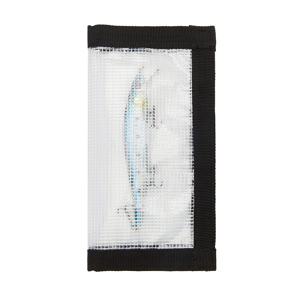 4 stk gennemsigtig pvc lokke fiskekrog beskyttende wrap cover taske bærbar agn fiskegrej opbevaringsposer
