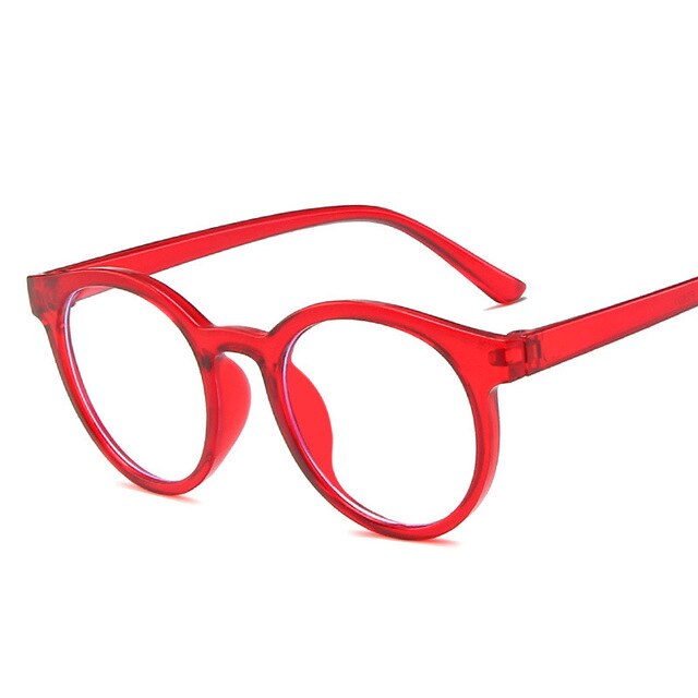 Retro Anti-blue Light Glasses Frame Children's Glasses Round Glasses For Kids Student Eyeglasses Child Goggle Cute Pink: 2