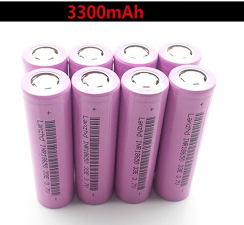 For Samsung 18650 Batteries 3300mah INR18650 3.7V Rechargeable Batteries Li Ion Lithium Ion 18650 30a Large Current 18650VTC7: 8 Pcs 3300mah