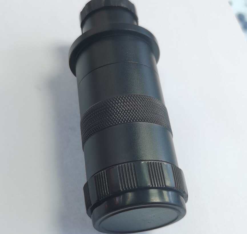 300X Industry Video Microscope Lens CS Mount Magnification Industrial Lens 0.4X-1.0X for Lab PCB Jewelry Check