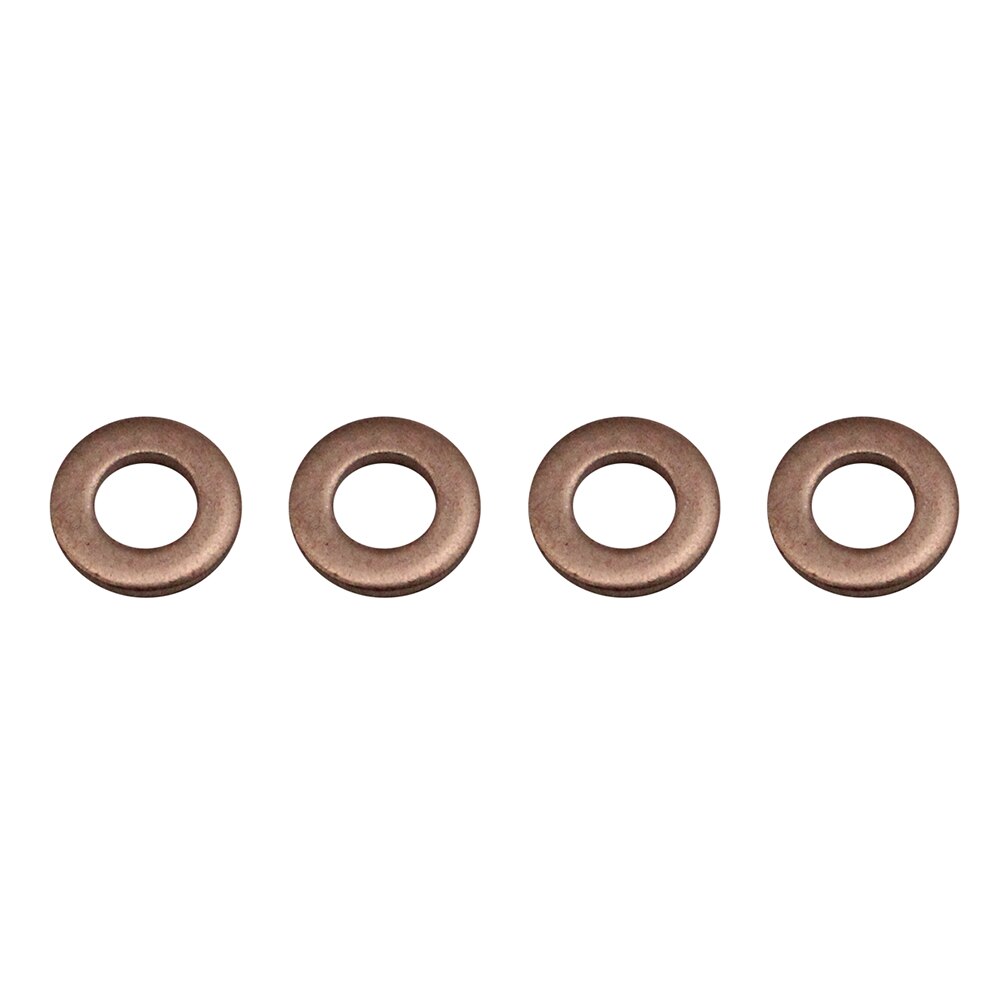 Fuel Injector Seal Copper Washer 4pcs for Ford Transit MK7 2.2 2.4 3.2 2006 Copper Washer