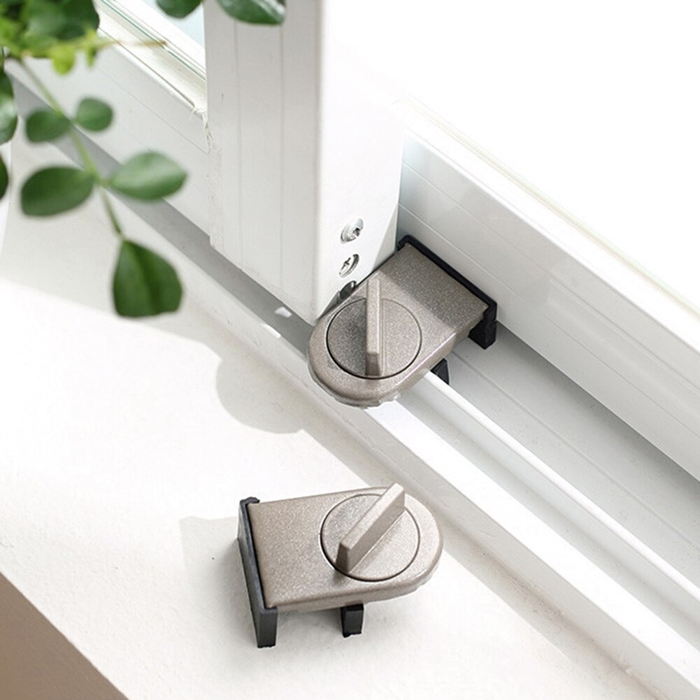 Anti-Lock Pin Punch-Gratis Rvs Sloten Schuifdeur Keten Klink Voor Gate Security Hardware Meubels Deur bouten