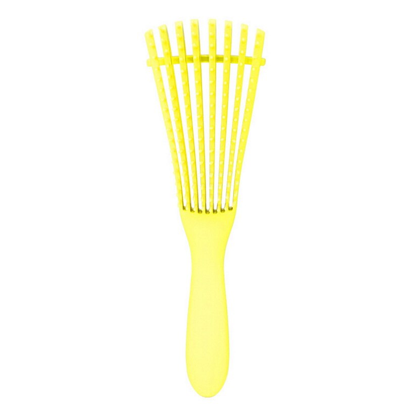 Cepillo desenredante para el cabello, masajeador del cuero cabelludo, peine de pulpo, cepillo desenredante para cabello rizado húmedo y seco, accesorios de peluquero, novedad