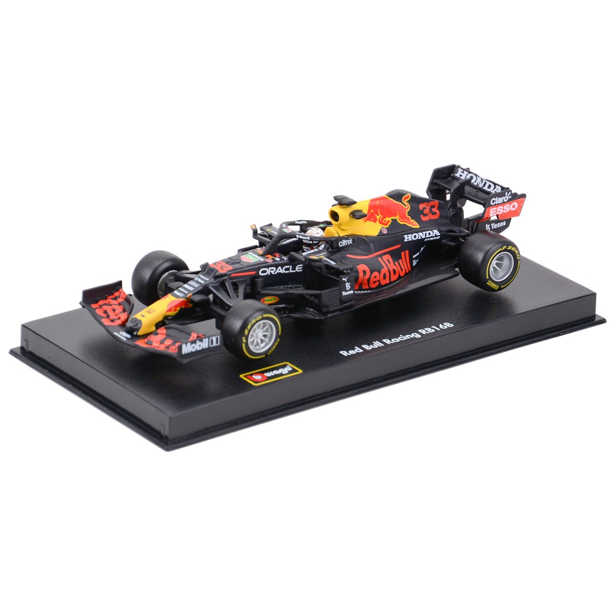 Bburago 1:43 RB15 RB16B #33 F1 Formula Car Static Die Cast Vehicles Collectible Model Racing Car Toys: 2021 RB16B-33