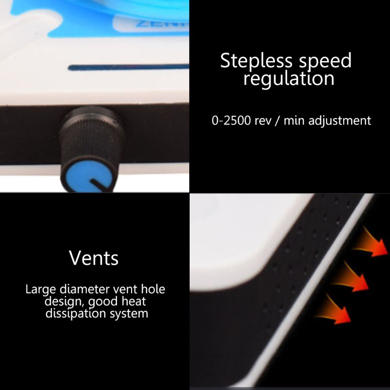 220V Chemical Laboratory Magnetic Stirrer Mixer 1000ML Stirring Blender Machine 0-2500r/min Mini Shaker Speed