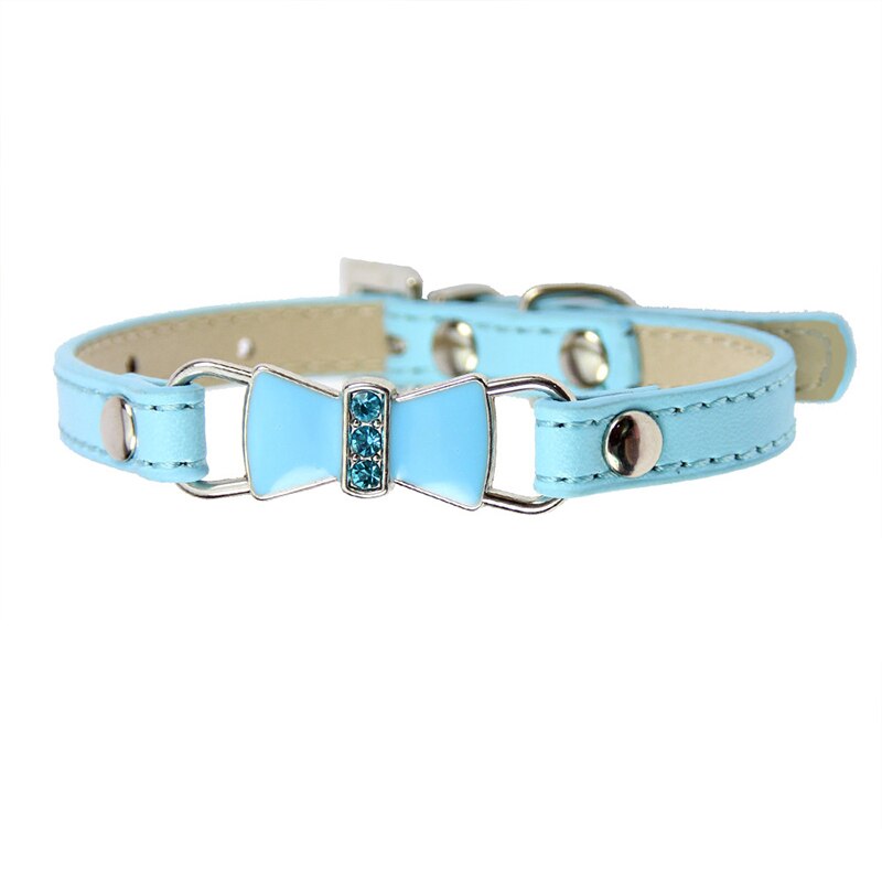 Collier en cuir pour chien, accessoire pour animaux de compagnie, pour petits, moyens et grands chiens, chats, marche en plein air, fournitures pour animaux de compagnie: E / S