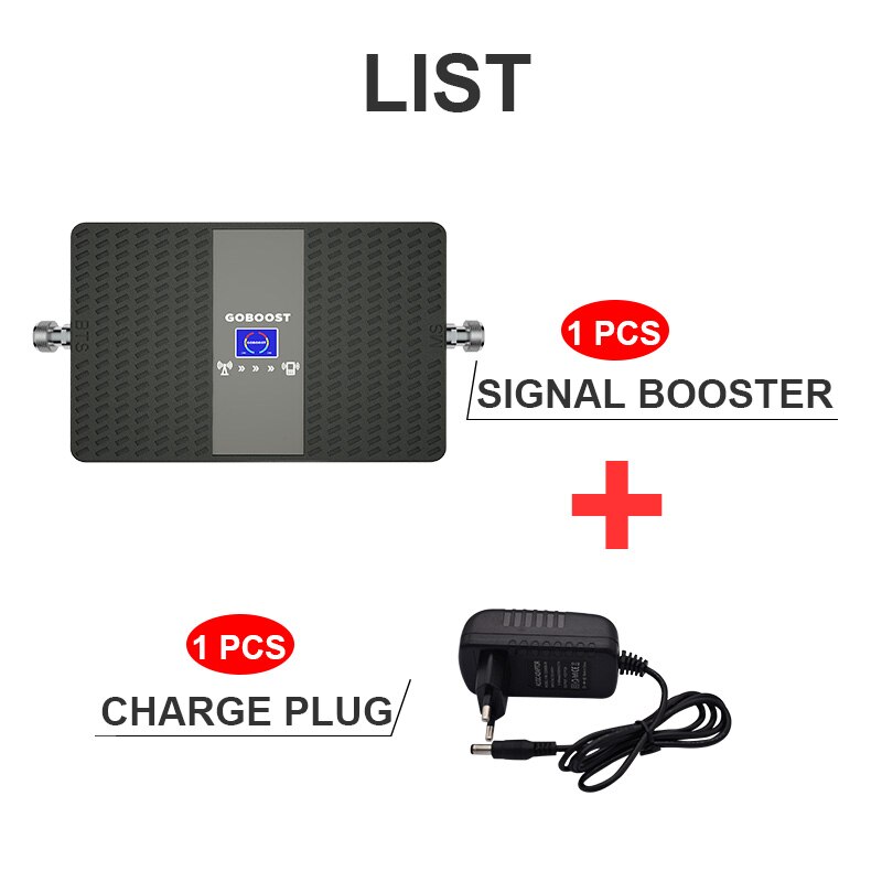 GOBOOST 850 1800 MHz amplificador de señal de banda Dual 3g 4g repetidor celular amplificador señal de red Banda 3 banda 5