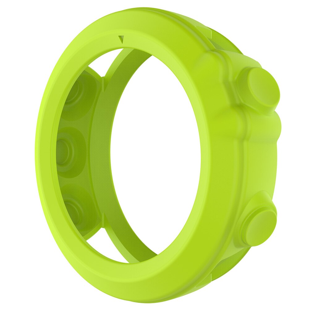 Protector Cover Case Voor Garmin Fenix 3/Hr/Fenix 3 Sapphire/Quatix 3/Tactix Bravo Beschermende shell Skin Case: Lemon Green