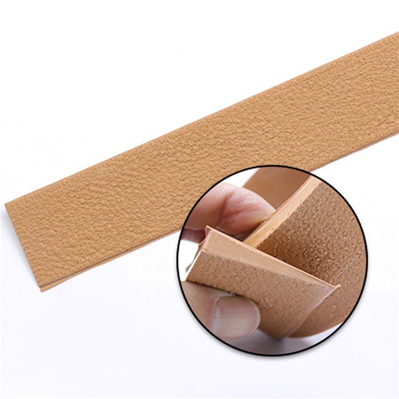 Parches de reparación de suela antideslizantes para zapatos de cuero, parche grueso de tacón alto, almohadilla de goma reemplazable, fácil de usar: Beige